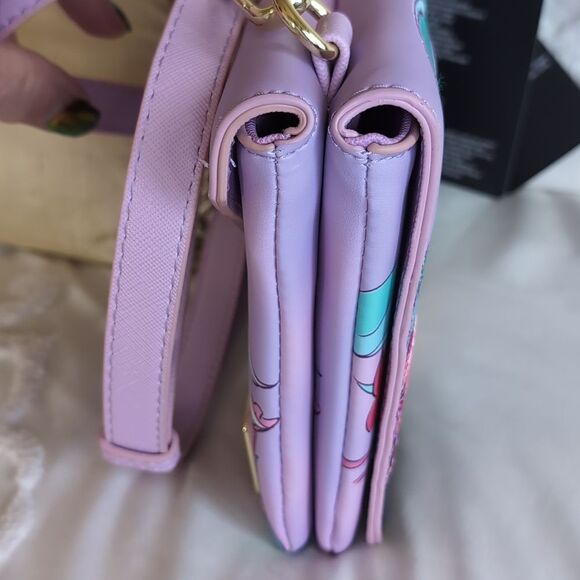 Loungefly Disney The Little Mermaid /Ursula and Vanessa Crossbody Bag NWT - Picture 7 of 16